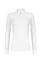 Balou Turniershirt Langarm - White