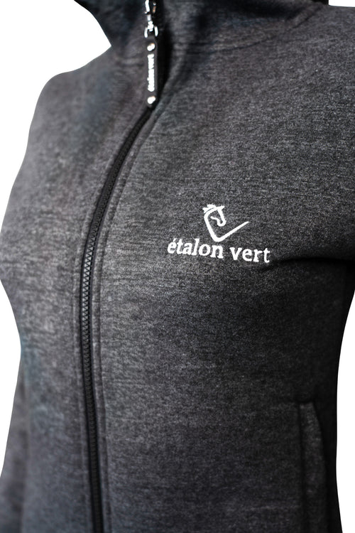 Carthago Zip Hoodie Horses & Cocktail Edition - Anthracite