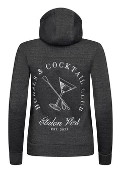 Carthago Zip Hoodie Horses & Cocktail Edition - Anthracite