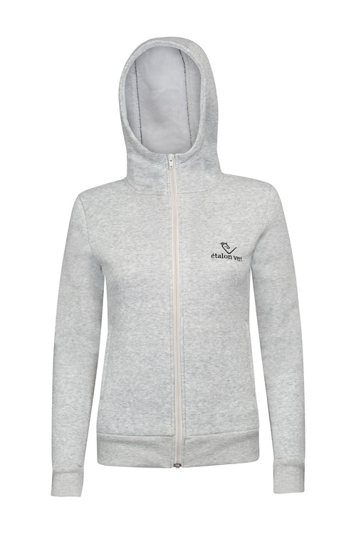 Carthago Zip Hoodie - Grey Melange