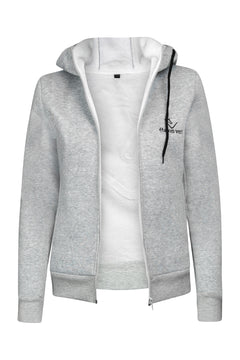 Carthago Zip Hoodie - Grey Melange