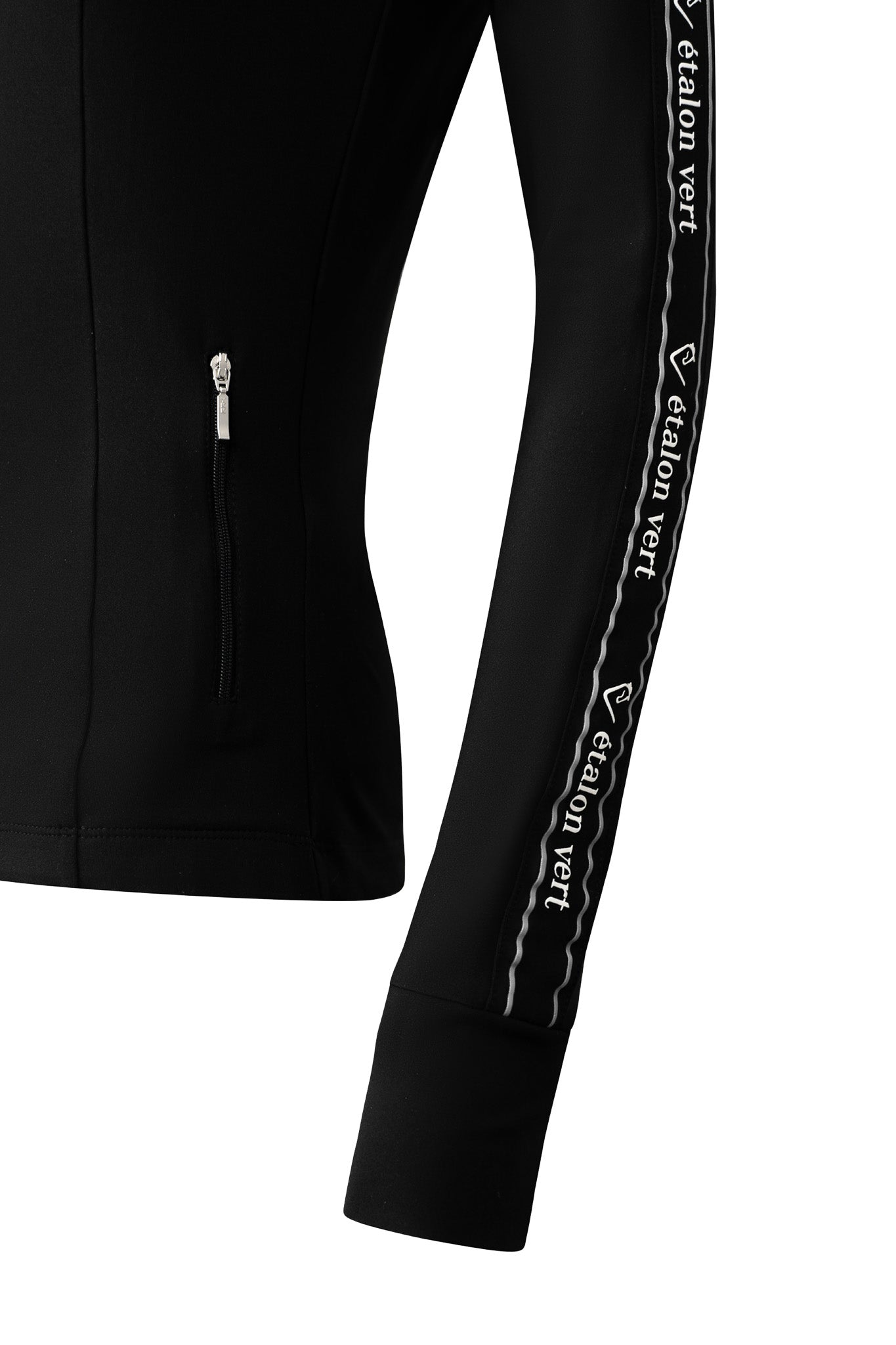 Funktionsshirt Casall Langarm - Black / White