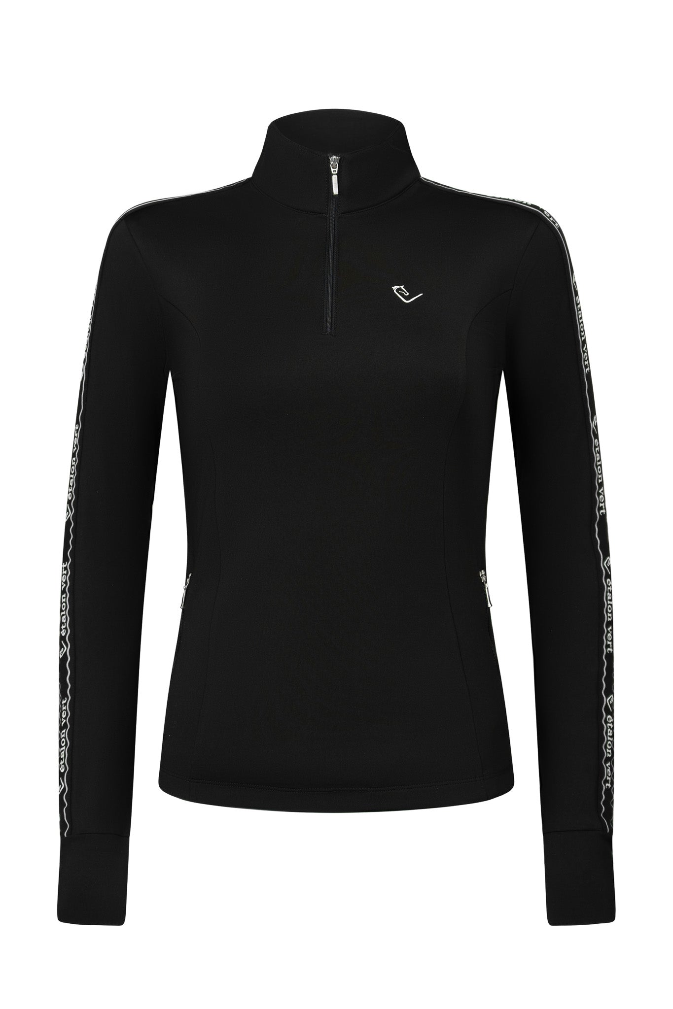 Funktionsshirt Casall Langarm - Black / White