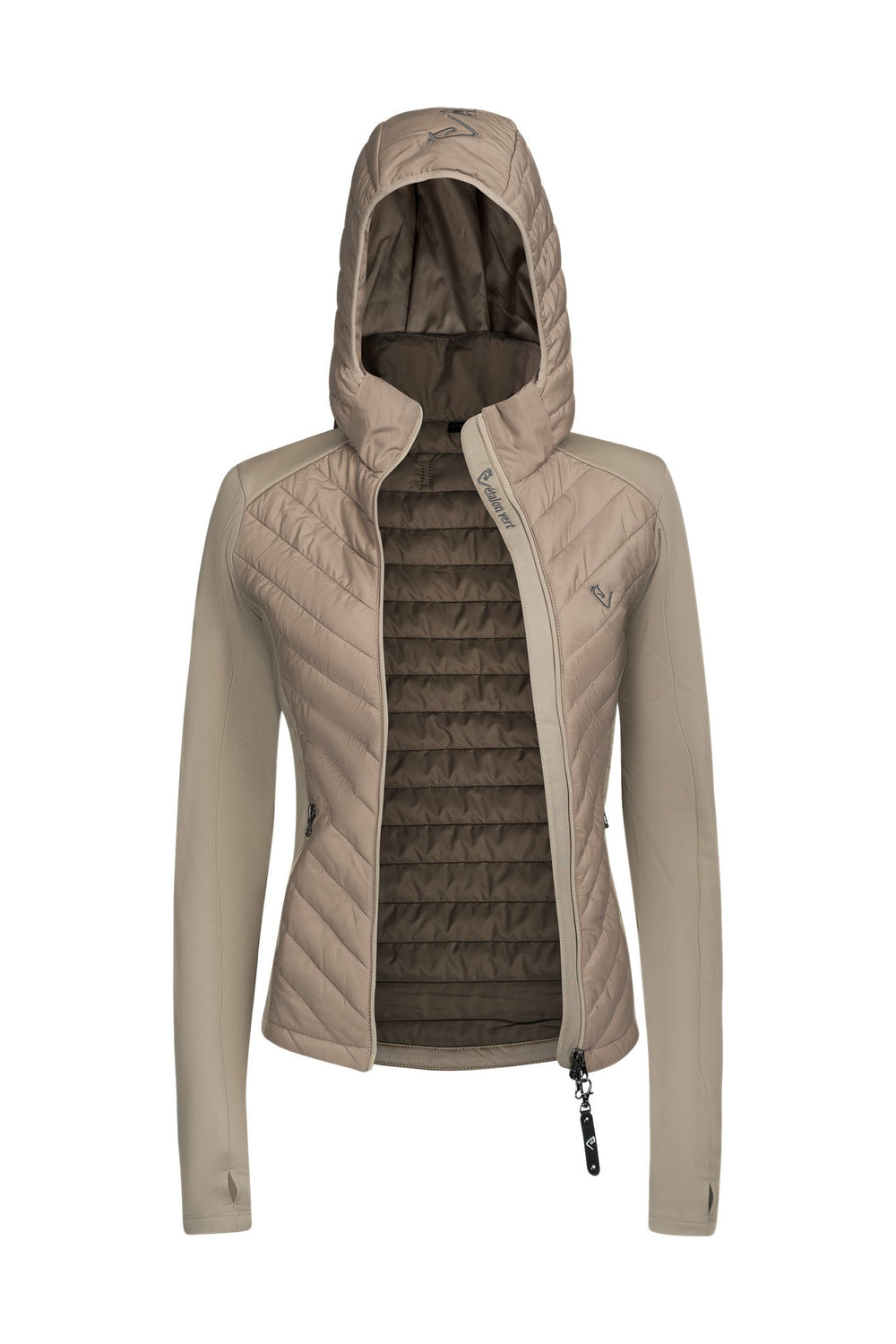 Cassini Hybrid Quilted Jacket - Beige