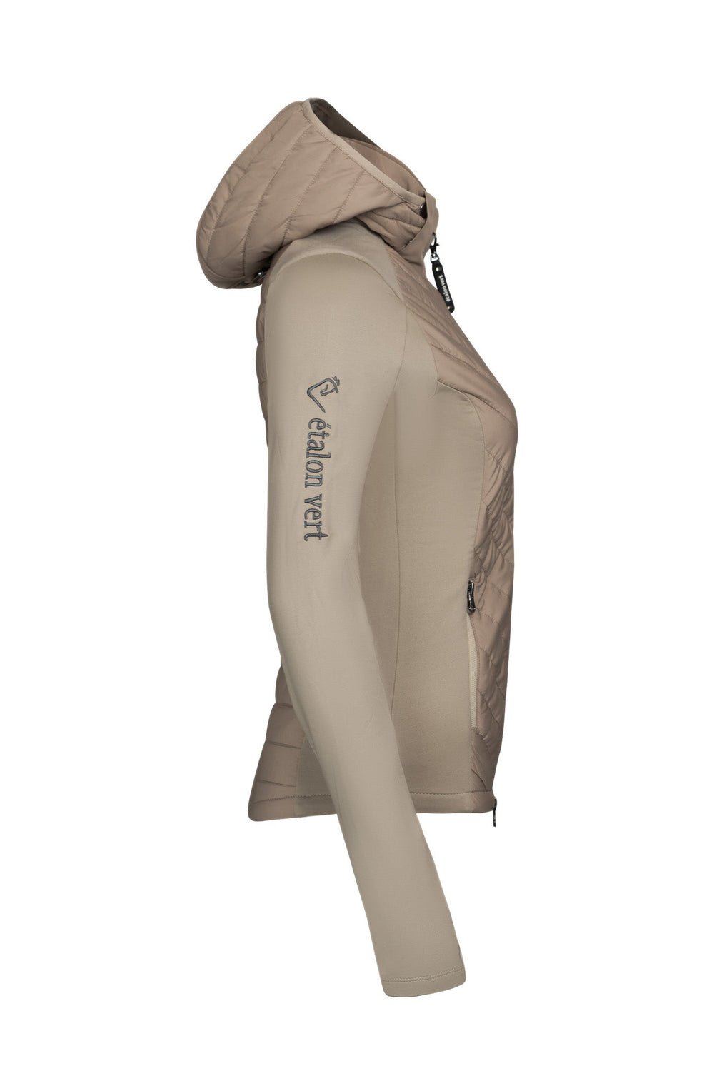 Cassini Hybrid Quilted Jacket - Beige
