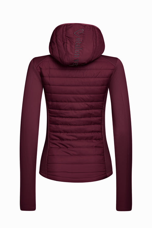 Steppjacke Hybrid Cassini 2.0 - Burgundy