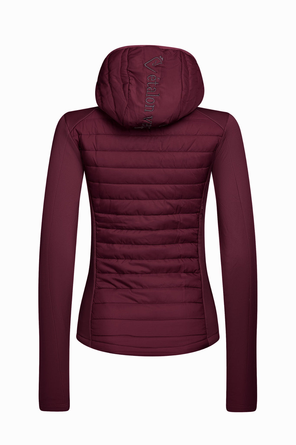Cassini Hybrid Quilted Jacket - Burgundy