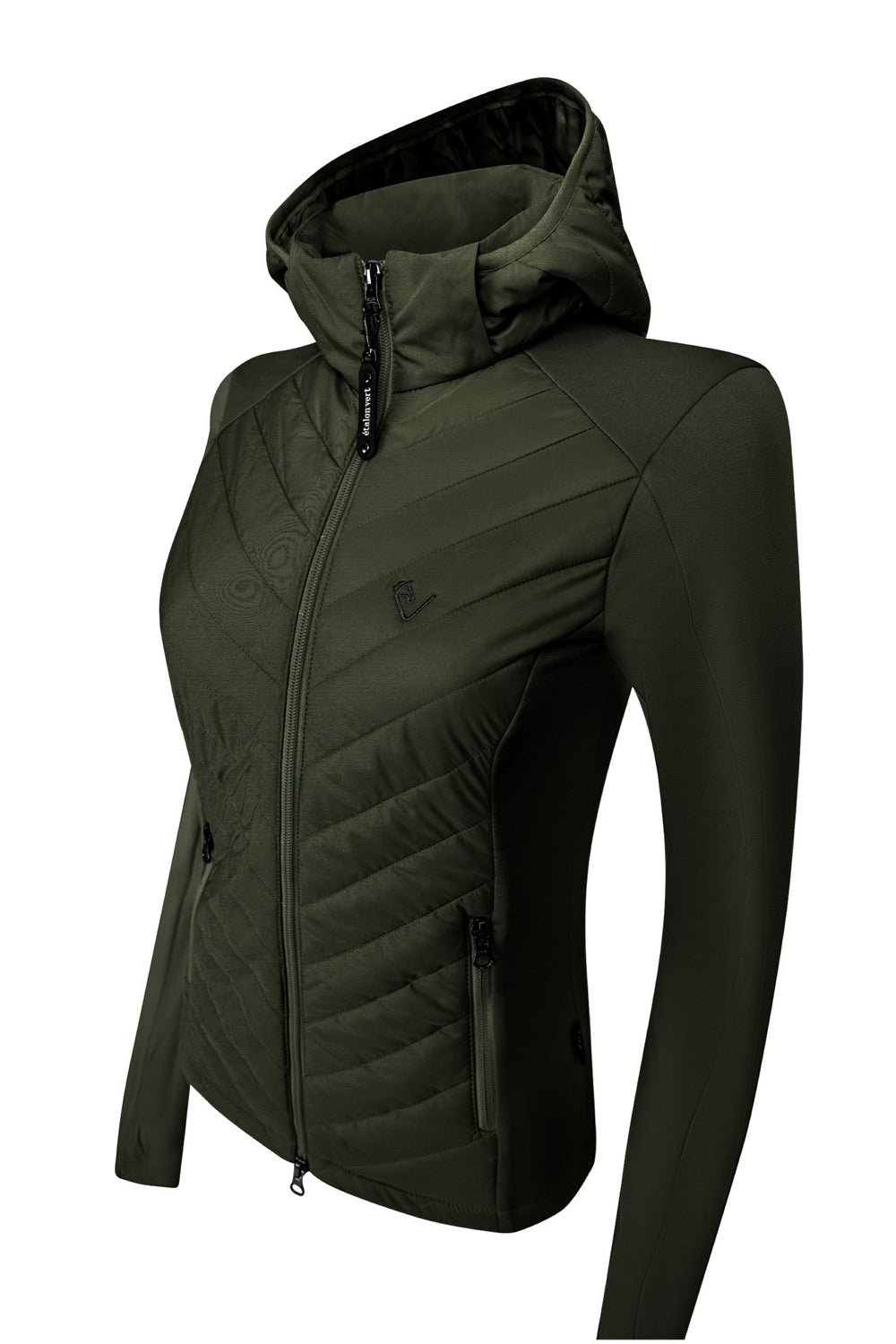 Cassini Hybrid Quilted Jacket - Olive