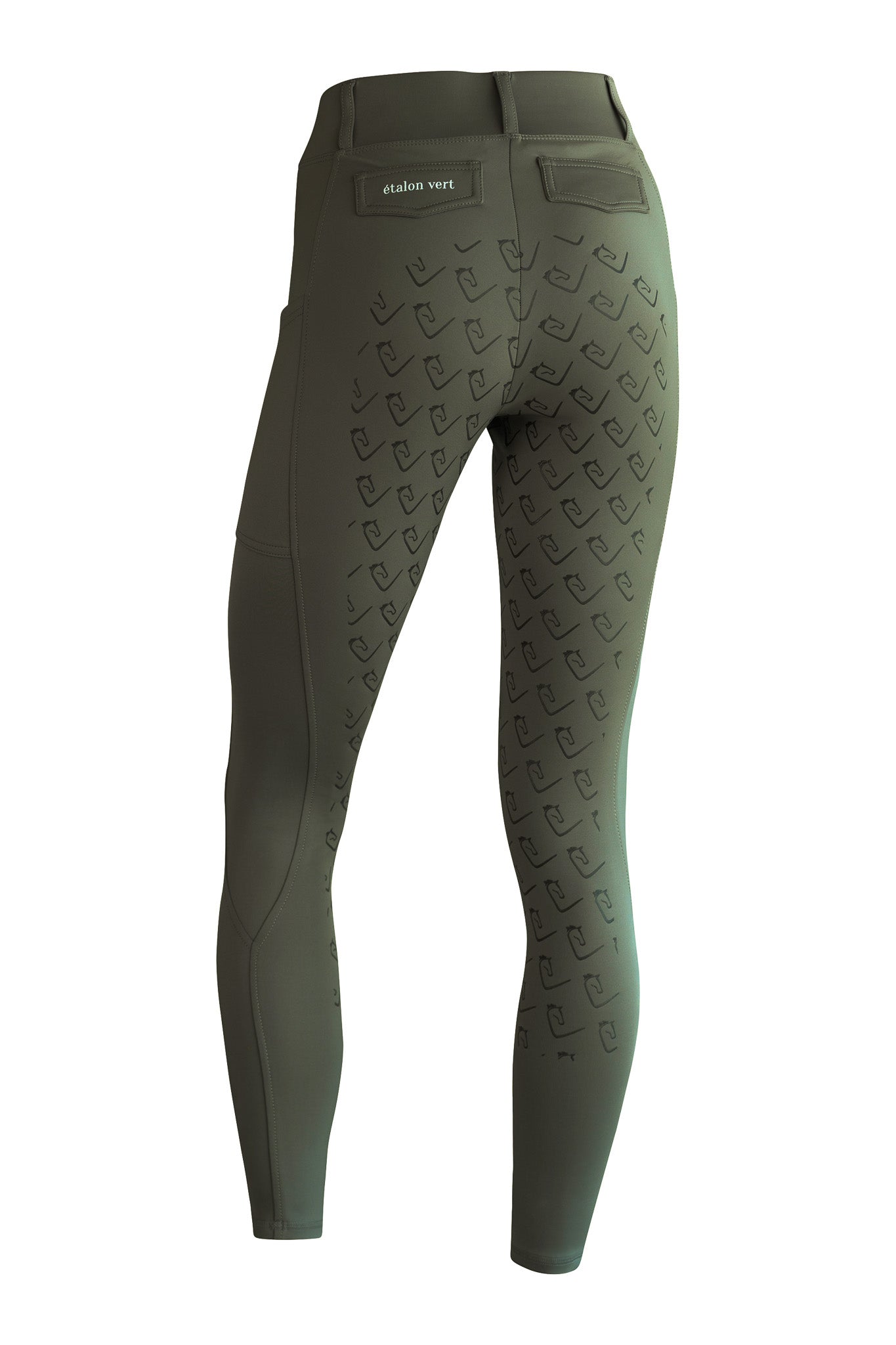 Chacco 2.0 - Leggings Young Riders Fullgrip - Olive