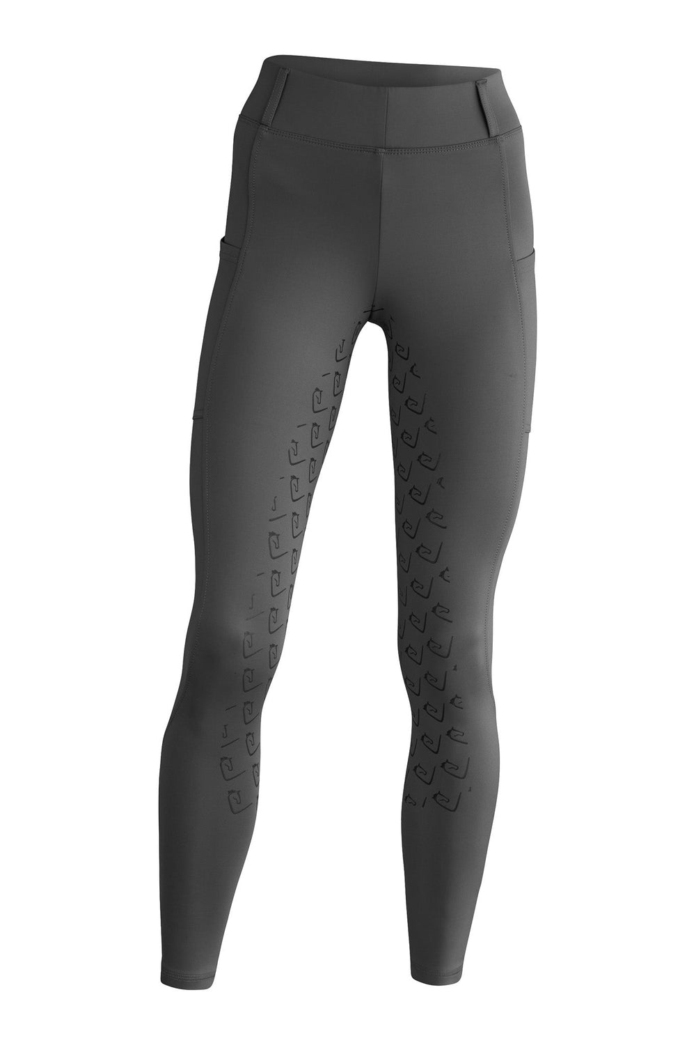 Chacco 2.0 - Young Riders Full Grip Leggings - Grey