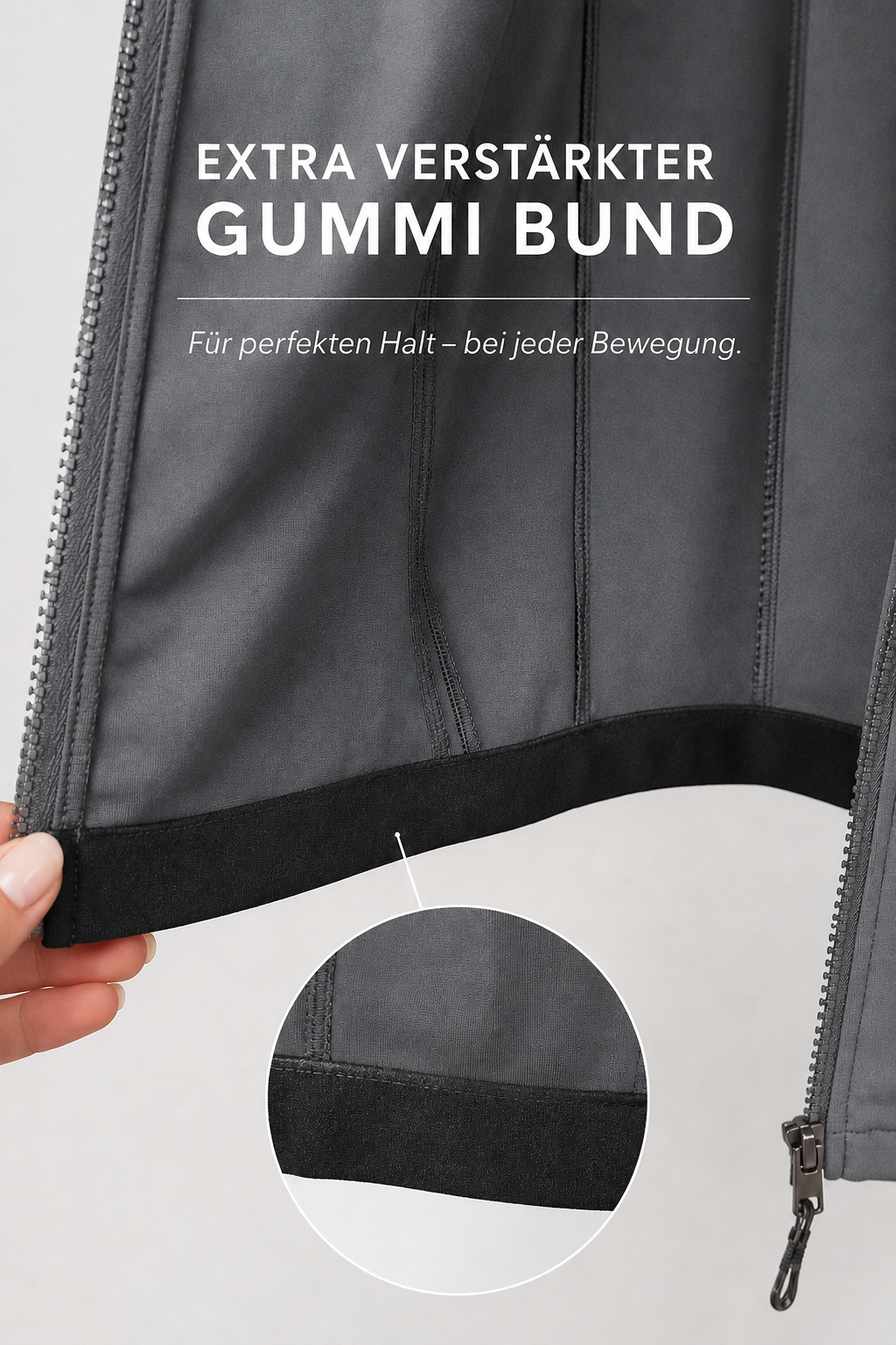 Sportjacke Grannus 2.0 - Stone Grey