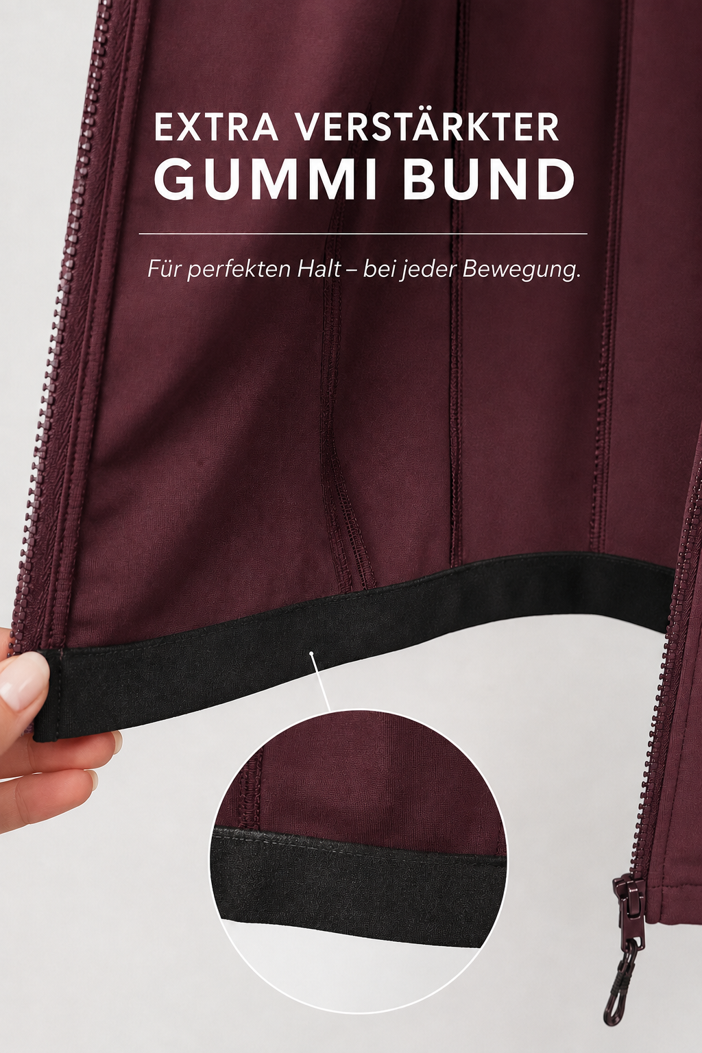 Sportjacke Grannus 2.0 - Burgundy