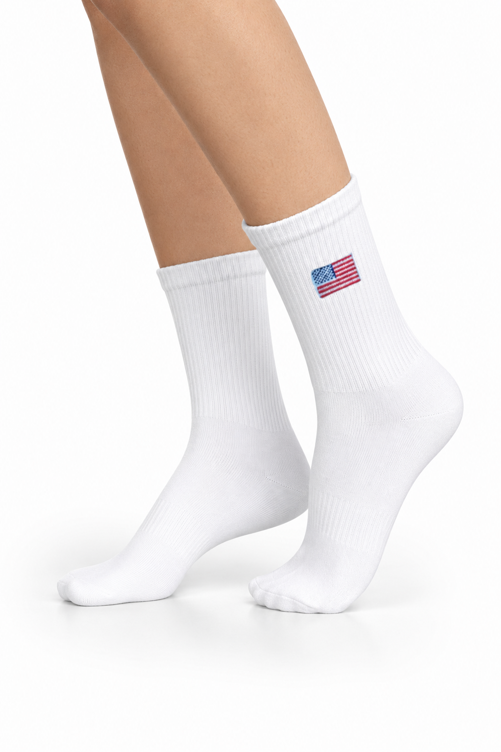 USA Sportsocken am Model