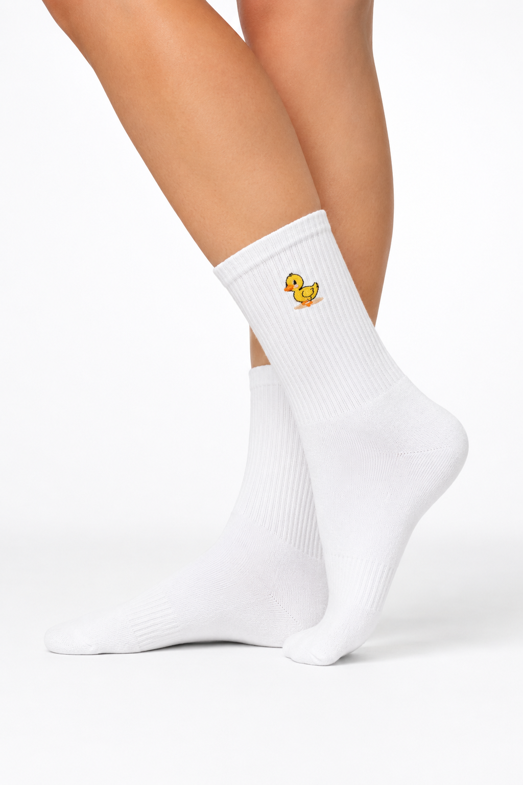 Ente Sportsocken am Model