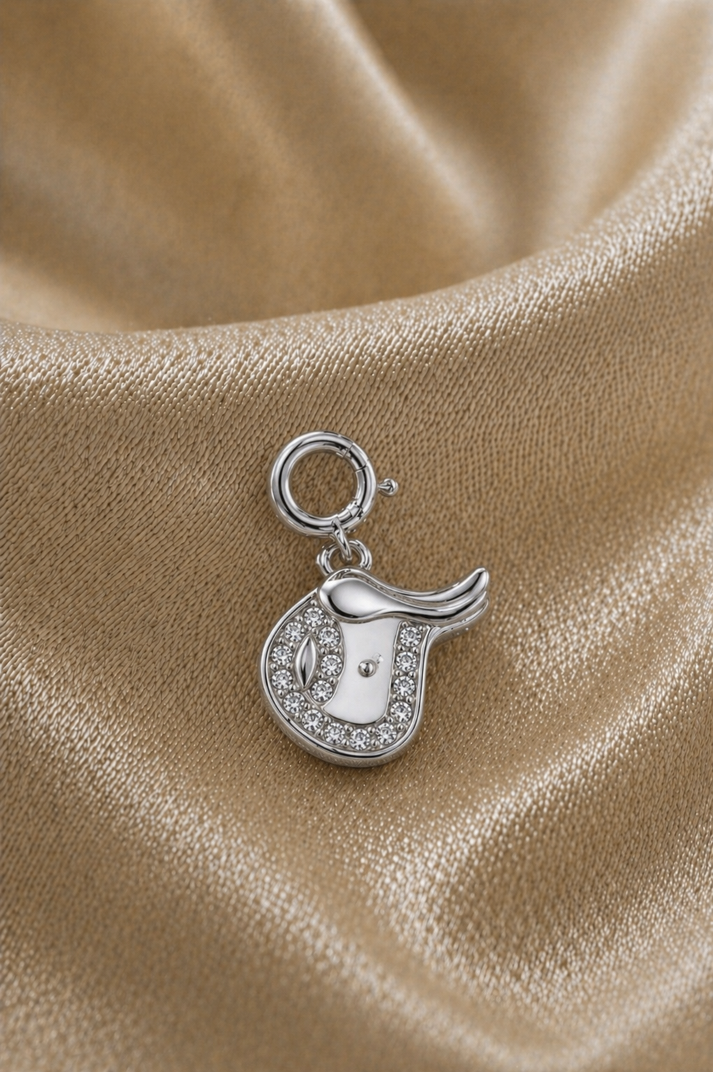 Charm Armband - Sattel - Silber - Set