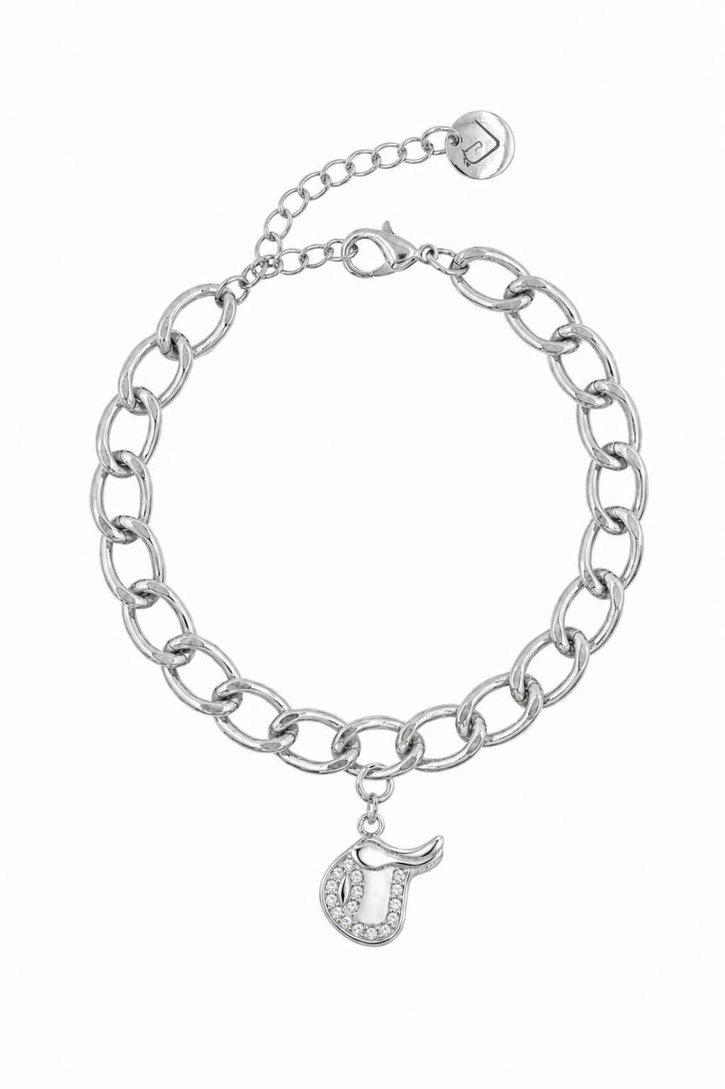 Charm Armband - Sattel - Silber - Set