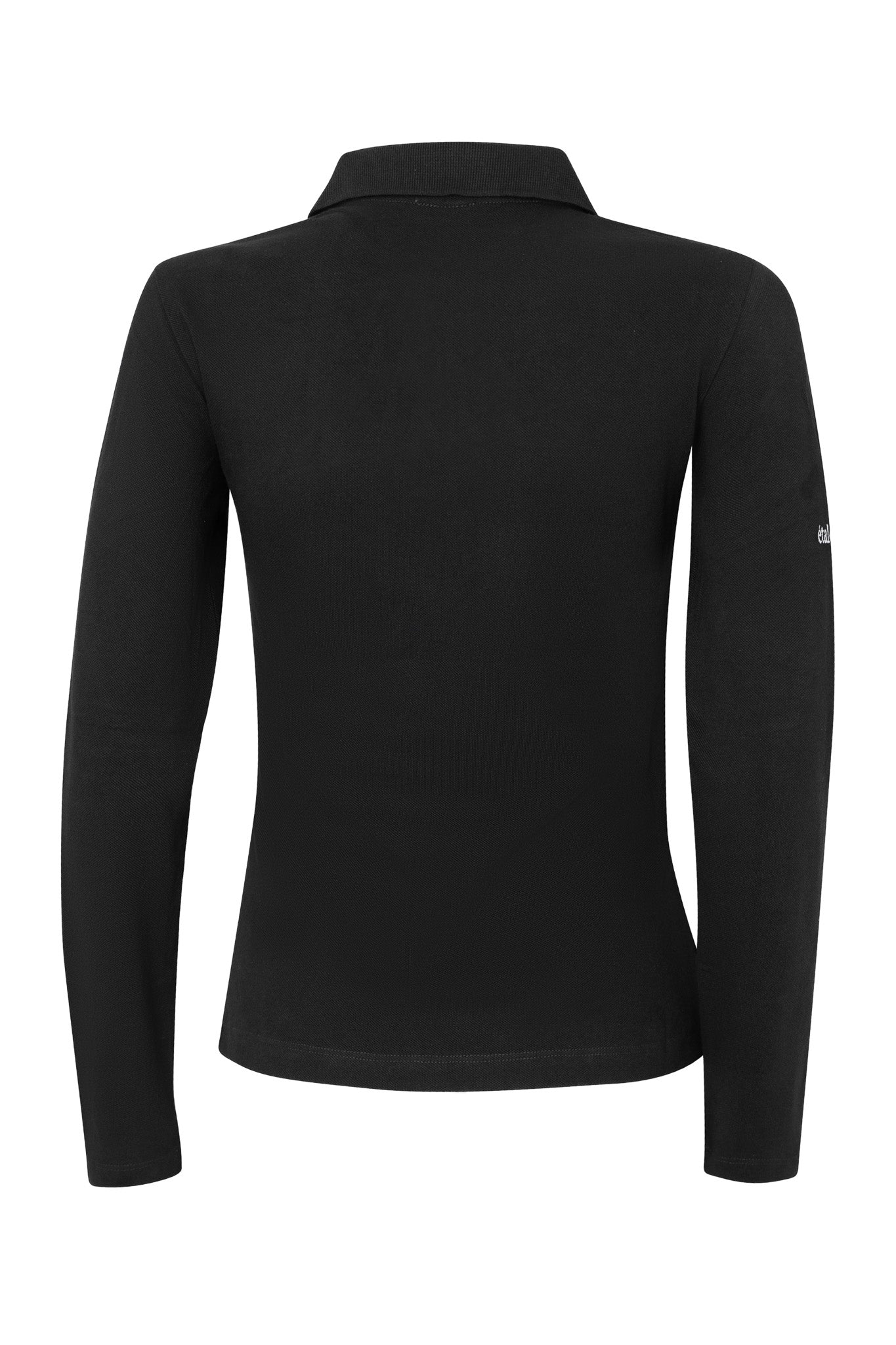 Herren Poloshirt Sandro Hit - Longsleeve - Black