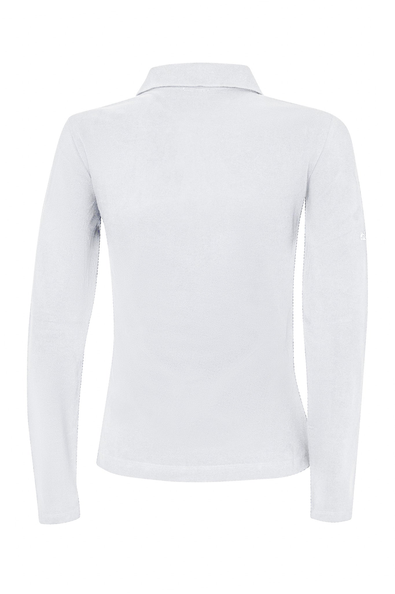 Poloshirt Sandro Hit 2.0 Langarm - White