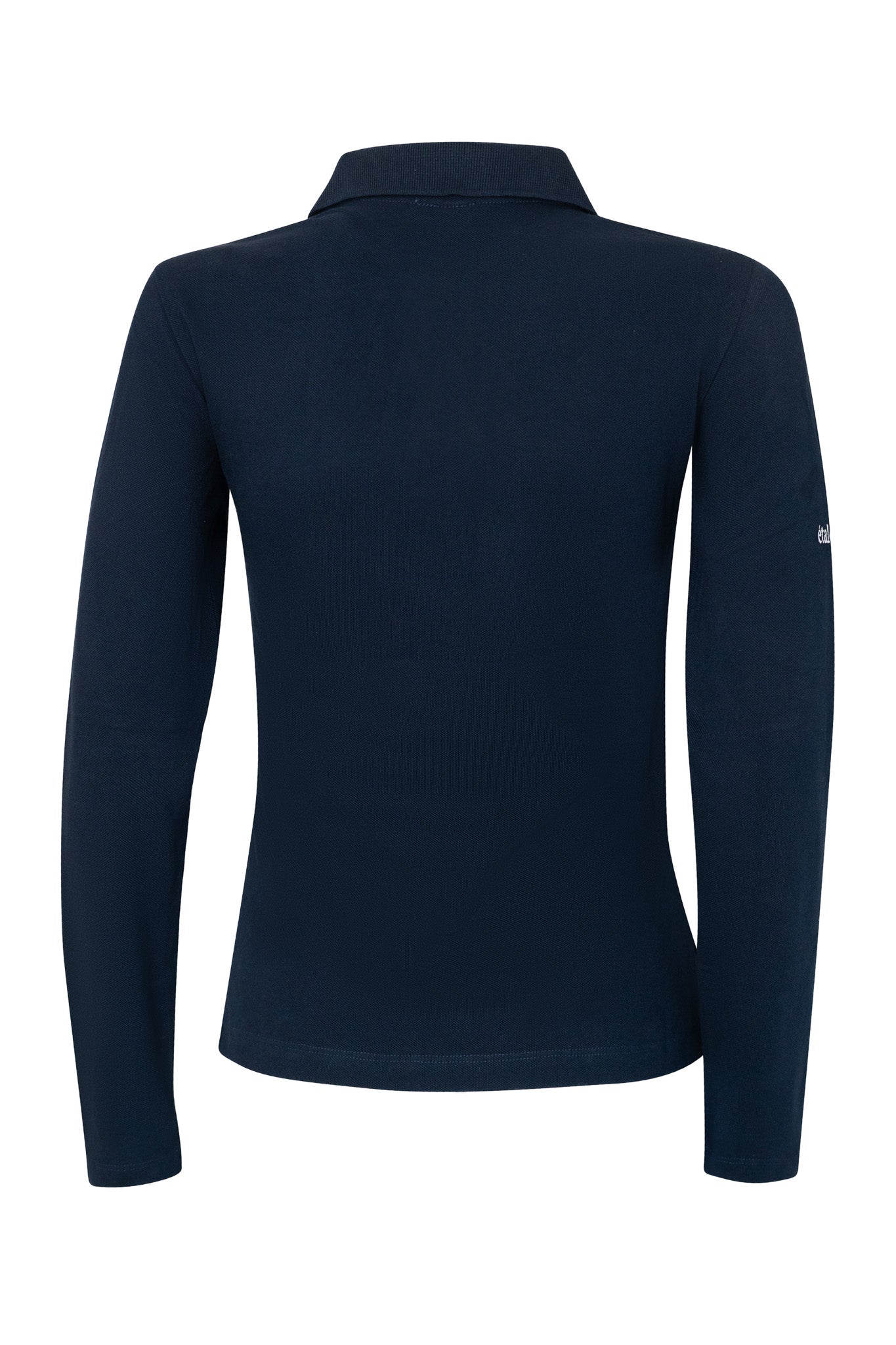 Men's polo shirt Sandro Hit - long sleeve - navy
