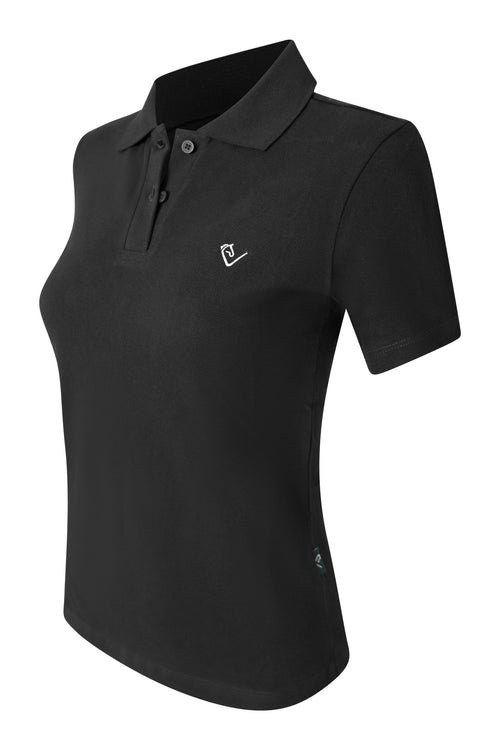 Poloshirt Sandro Hit 2.0 Kurzarm - Black