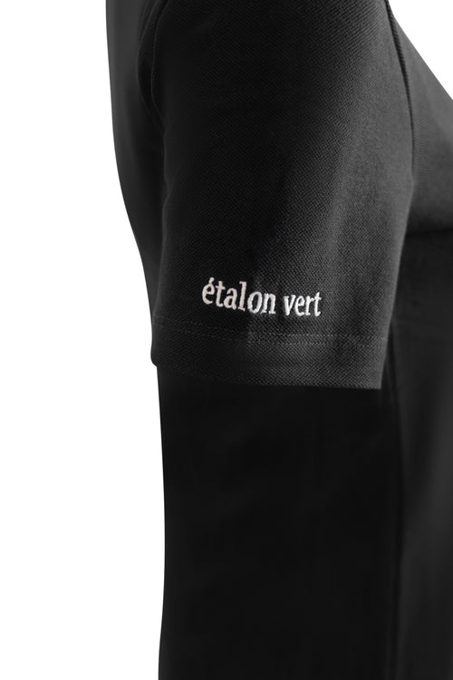 Poloshirt Sandro Hit 2.0 Kurzarm - Black