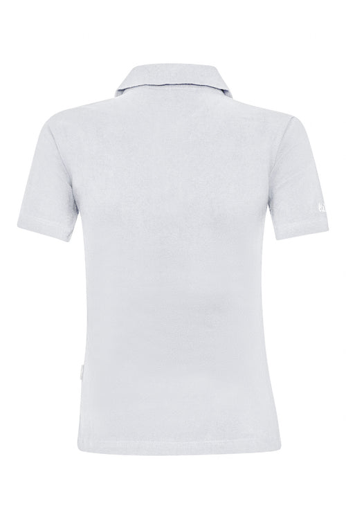 Poloshirt Sandro Hit 2.0 Kurzarm - White