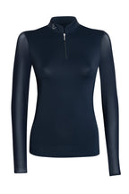 Contendro Funktionsshirt Langarm Young Riders - Glitter Edition - Navy