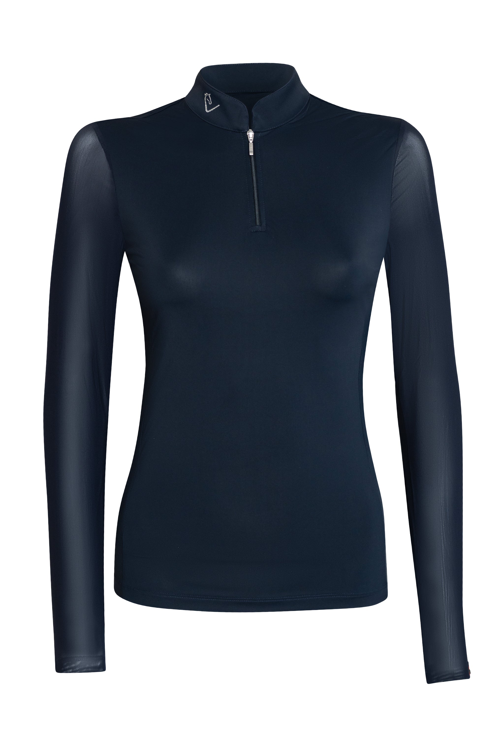 Contendro 2.0 Funktionsshirt Langarm - Mesh - Navy