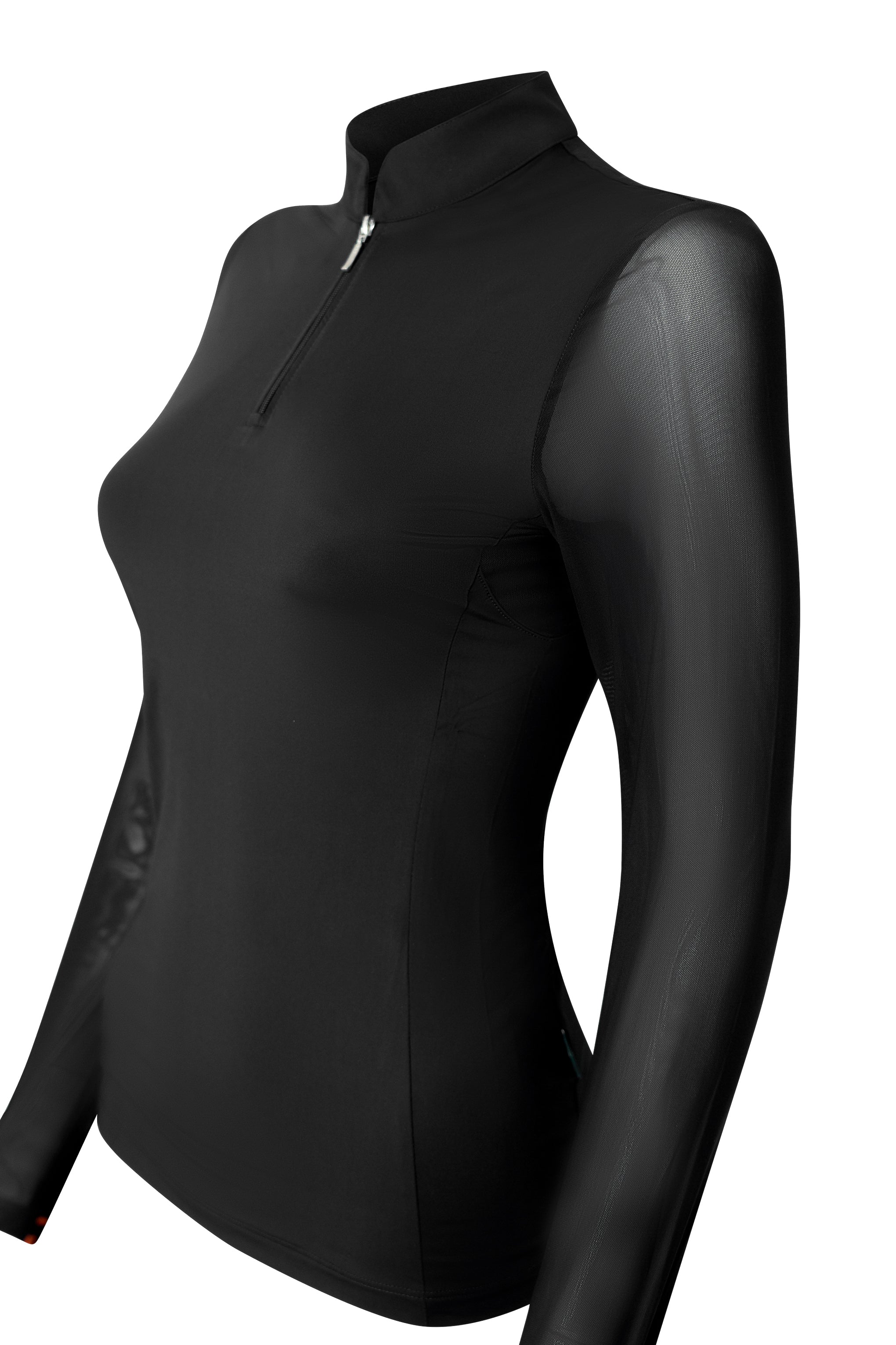 Contendro functional shirt long sleeve Young Riders - Glitter Edition - Black