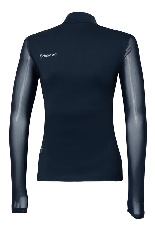 Contendro Funktionsshirt Langarm Young Riders - Glitter Edition - Navy