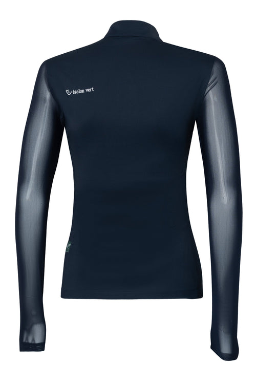 Contendro 2.0 Funktionsshirt Langarm - Mesh - Navy - Young Riders