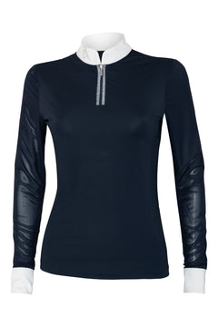 Balou Turniershirt Langarm - Glitter Edition - Navy