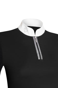 Balou tournament shirt long sleeve Young Riders - Glitter Edition - Black