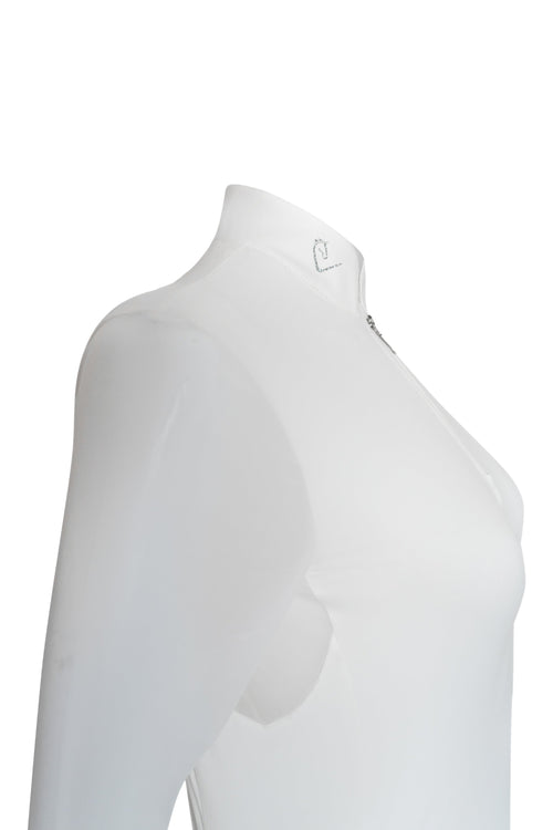 Contendro 2.0 Funktionsshirt Langarm - Mesh - White