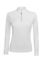 Balou Turniershirt Langarm Young Riders - Glitter Edition - White