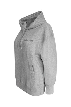 Pharos 2.0 Oversize Fit Hoodie - Horses & Cocktail - Grey Melange