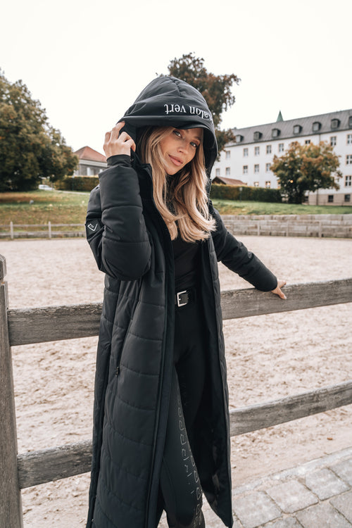 Totilas 2.0 Winter Mantel Lang - Black