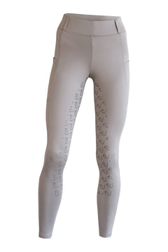 Chacco 2.0 - Compression Leggings Fullgrip - Taupe