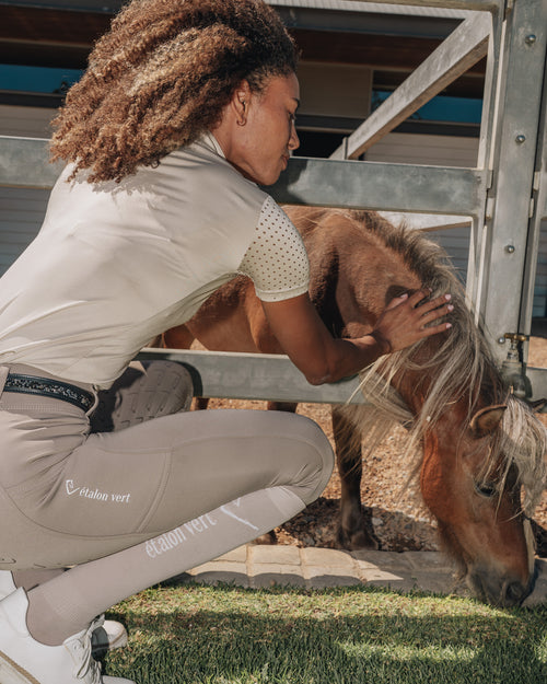 Chacco 2.0 - Compression Leggings Fullgrip - Taupe