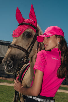 Heartbreaker Cap - Very Berry / White