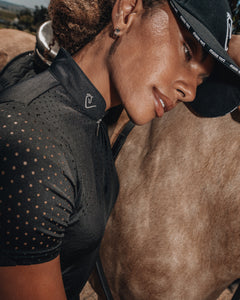 Funktionsshirt Star Gold Kurzarm - Black