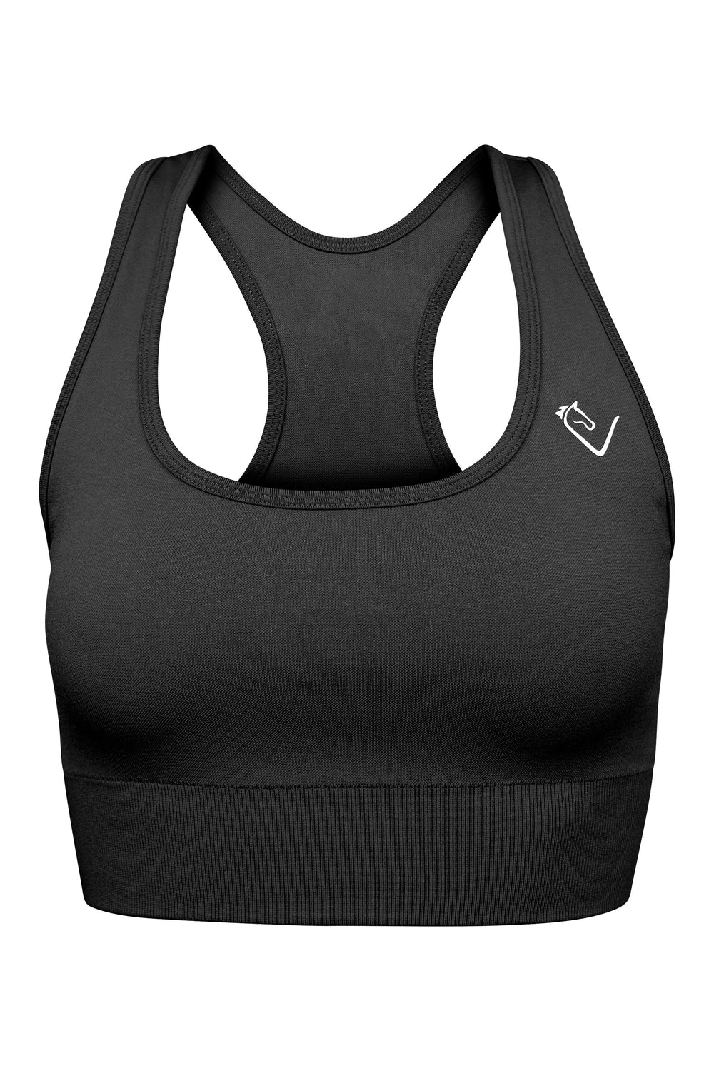 Seamless Sports Bra - Black