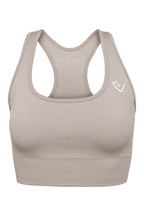 Seamless Sports Bra - Coffee