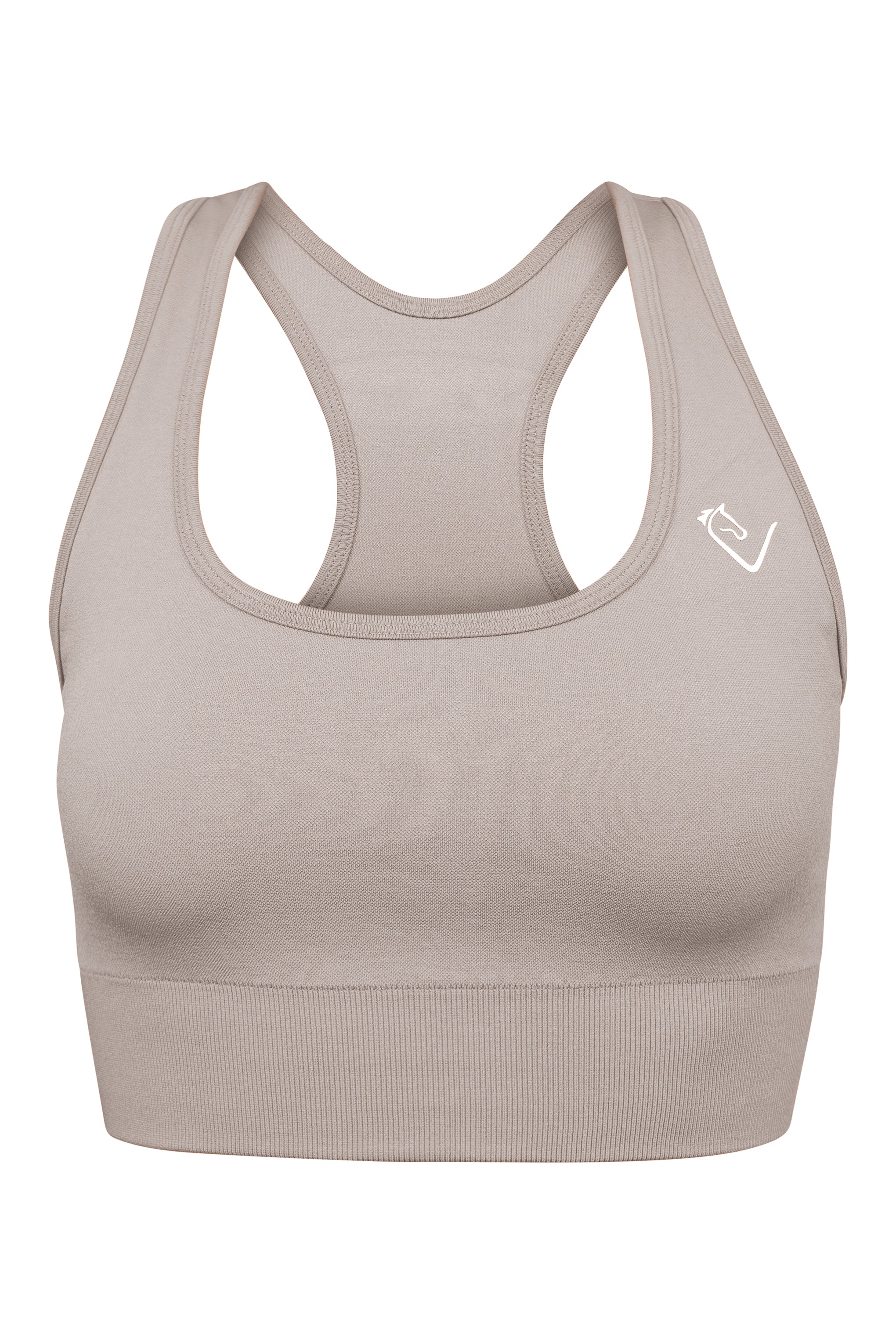 Seamless Sports Bra - Coffee