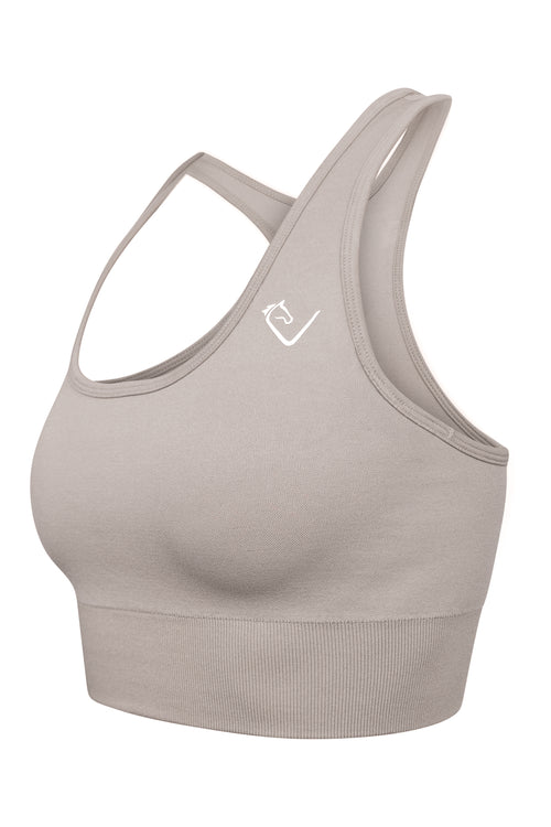 Seamless Sports Bra - Coffee
