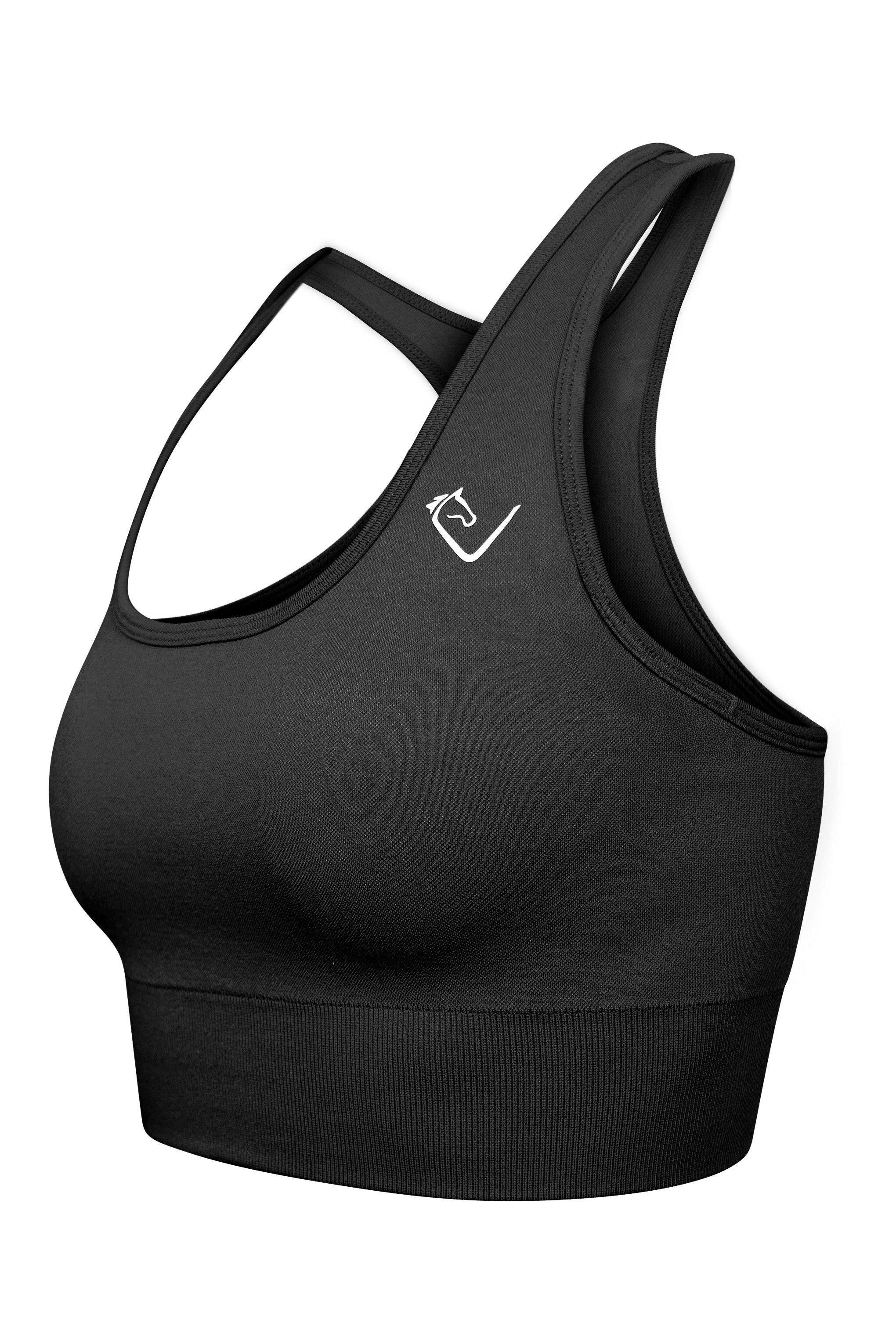 Seamless Sports Bra - Black