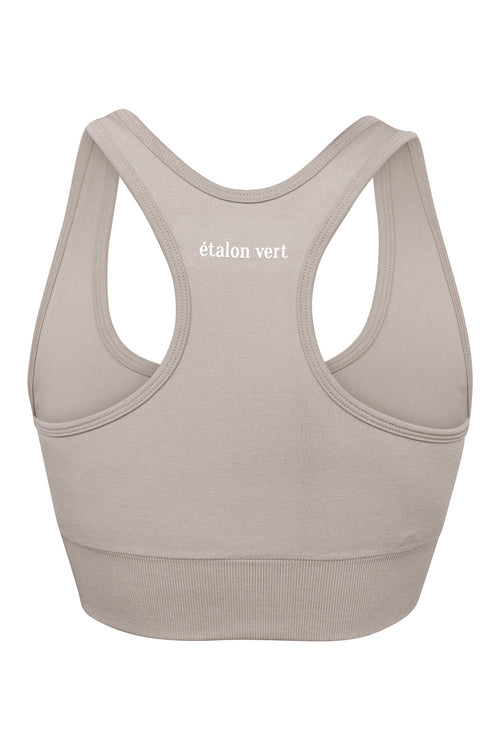 Seamless Sports Bra - Coffee