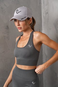 Seamless Sports Bra - Grey