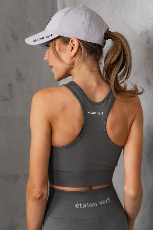 Seamless Sports Bra - Grey