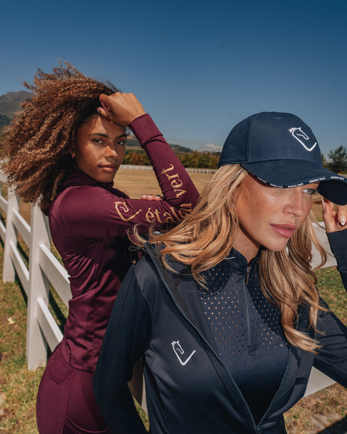 Heartbreaker Cap mit Logo Streifen - Navy